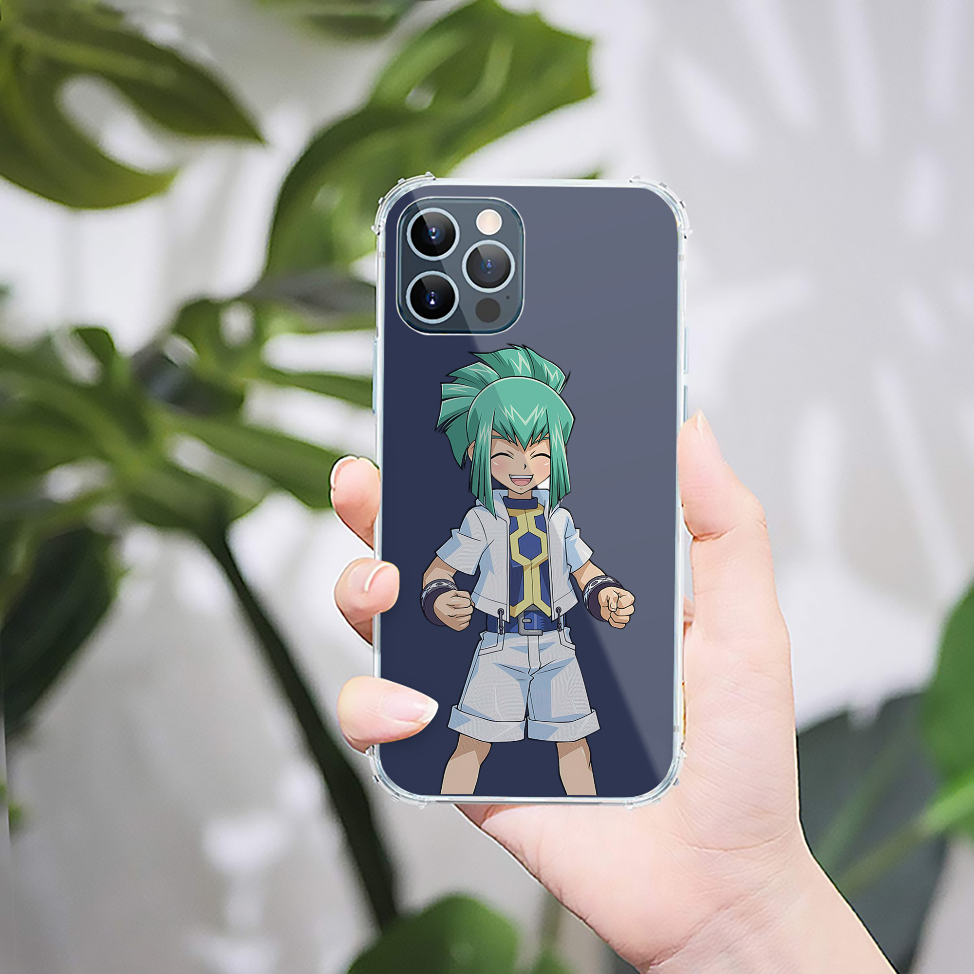 （画像用） 遊☆戯☆王 Yu-Gi-Oh! 【iPhone 12シリーズ対応】透明スマホケース（クリアソフトケース）
